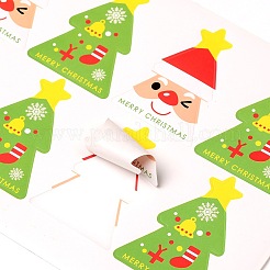 Christmas Tree Pattern DIY Label Paster Picture Stickers&nbsp;AJEW-L053-09