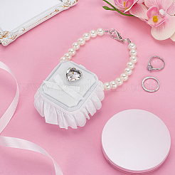 Polyester Pet Dog Wedding Ring Displays&nbsp;AJEW-WH0460-074P-02