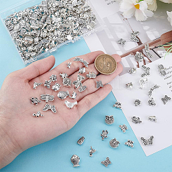 200Pcs 20 Styles Tibetan Style Alloy Beads&nbsp;FIND-PH0023-80