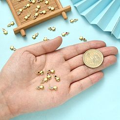 30Pcs Brass Micro Pave Cubic Zirconia Pendants&nbsp;ZIRC-CJ0001-17