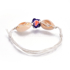 Chinese Waxed Cotton Cord Bracelets&nbsp;BJEW-JB04103-M