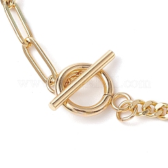Electroplated Natural Quartz Hexagon Prism Pendant Necklaces&nbsp;NJEW-JN04996-05