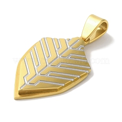 Ion Plating(IP) 304 Stainless Steel Pendants&nbsp;STAS-Z075-13G