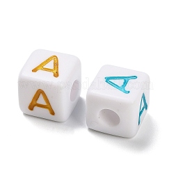 Opaque Acrylic Beads&nbsp;X-OACR-I022-01A