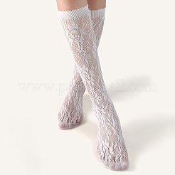 Nylon Calf Long Socks for Women Girls&nbsp;AJEW-WH20006-235B