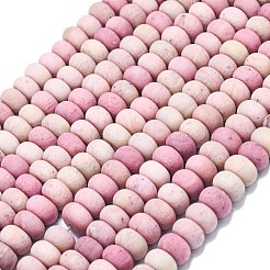 Natural Rhodonite Beads Strands&nbsp;G-P575-A18-8x5mm