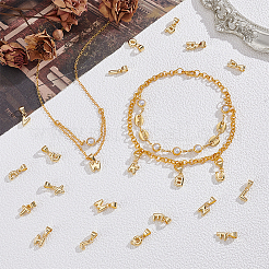 26Pcs 26 Styles Brass Charms&nbsp;KK-GA0002-56