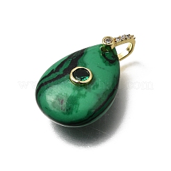 Synthetic Malachite Pendants&nbsp;GG-CBA7610-07G-10