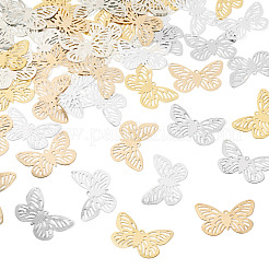 100Pcs 4 Colors Iron Pendants&nbsp;IFIN-TA0001-70