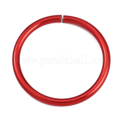 Aluminium Open Jump Rings&nbsp;ALUM-A005-01B