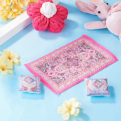 Turkish Style Mini Nylon Carpets&nbsp;AJEW-TA0003-66D