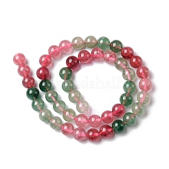 Natural Strawberry Quartz Beads Strands&nbsp;G-C029-03