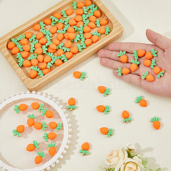80Pcs Frosted Resin Cabochons&nbsp;FIND-FH0011-39