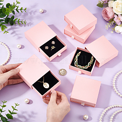 Paper Jewelry Drawer Boxes&nbsp;LS-CON-WH0085-203C