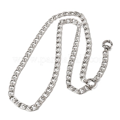 6.5MM 201 Stainless Steel Lumachina Chain Necklaces for Unisex&nbsp;NJEW-K302-07P