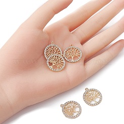 Alloy Crystal Rhinestone Pendants&nbsp;FIND-YW0003-63