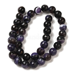 Natural Agate(Dyed & Heated) Beads Strands&nbsp;G-H066-B11-03