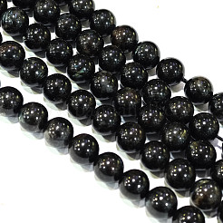 Natural Astrophyllite Beads Strands&nbsp;G-A202-01C