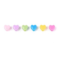 650-700G 6 Colors Opaque Acrylic Beads&nbsp;OACR-T029-82M