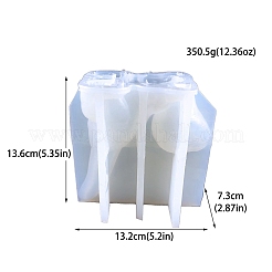 DIY Silicone Dragon Shape Holder Molds&nbsp;PW-WG64730-01