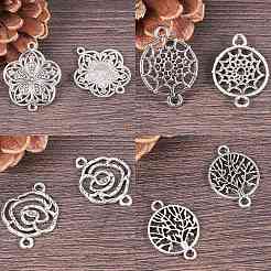 Tibetan Style Alloy Links&nbsp;TIBE-SC0002-04