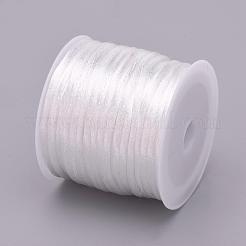 Nylon Satin Rattail Cords&nbsp;NWIR-L006-2mm-01