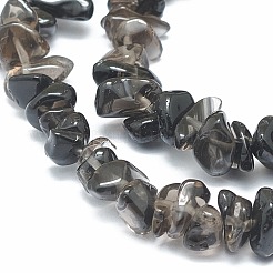 Natural Ice Obsidian Beads Strands&nbsp;G-D466-01