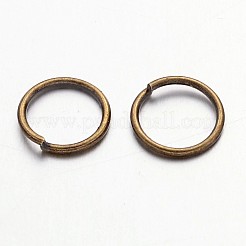 Iron Open Jump Rings&nbsp;X-JRAB8mm-NF