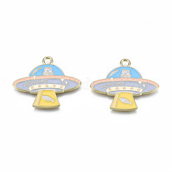 Alloy Enamel Pendants&nbsp;ENAM-S115-186
