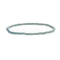 Glass Round Beaded Stretch Bracelet for Women&nbsp;BJEW-JB07911