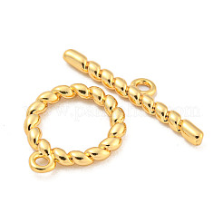 Brass Toggle Clasps&nbsp;KK-A223-25G
