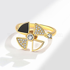 Adjustable Opening Brass with Enamel Ring&nbsp;PW-WG85050-01