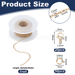 DIY Chain Necklace Making Kits&nbsp;DIY-UN0007-74