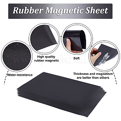 6 Sheets Rubber Magnetic Tool Holder&nbsp;AJEW-GL0001-35