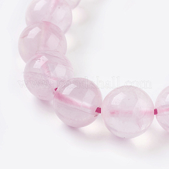 Natural Rose Quartz Beads Strands&nbsp;X-G-C076-12mm-3