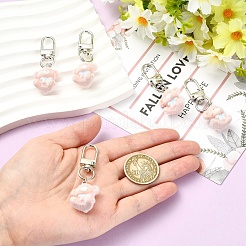 5Pcs Resin Pendant Decorations&nbsp;HJEW-YW00334