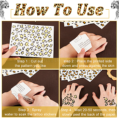 Cool Body Art Removable Temporary Tattoos Stickers&nbsp;MRMJ-WH0075-49