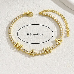 Cubic Zirconia Tennis Bracelet&nbsp;LS-AZ6587