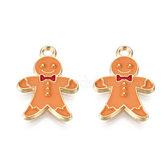 Alloy Enamel Pendants&nbsp;ENAM-T009-42B
