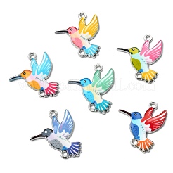 30Pcs 6 Colors Alloy Enamel Connector Charms&nbsp;FIND-CJ0004-39