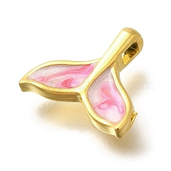 Brass Enamel Charms&nbsp;STAS-Q347-02G-C-1