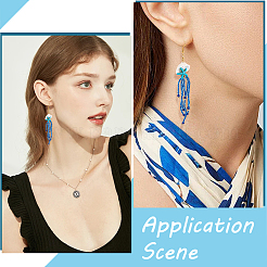 8Pcs 4 Colors Synthetic Turquoise & Blue Spinel & Natural Howlite & Rose Quartz & Magnesite Starfish & Glass Seed Beaded Jellyfish Big Pendants&nbsp;FIND-SC0021-21