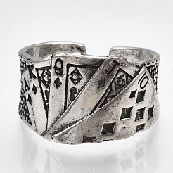 Alloy Cuff Finger Rings&nbsp;X-RJEW-T006-23