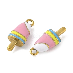 304 Stainless Steel Enamel Pendants&nbsp;STAS-K306-23G