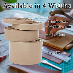 2M Flat Leather Cord&nbsp;LC-WH0007-07C-04