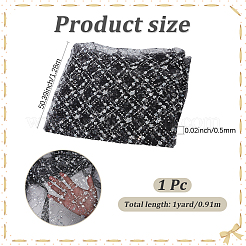 Polyester Sequin Fabrics&nbsp;DIY-WH20048-027D