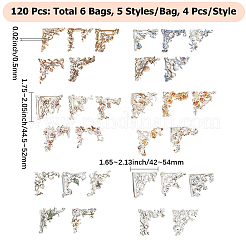 6 Bags 6 Styles DIY Paper Corner&nbsp;DIY-CY0001-91
