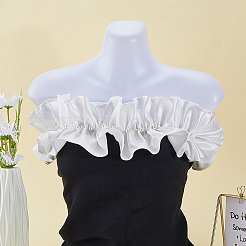 Polyester Lady Tulle Collars&nbsp;AJEW-WH20072-25A
