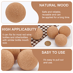 Cork Bottle Stoppers&nbsp;AJEW-WH0413-07C