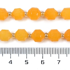 Natural Topaz Jade Beads Strands&nbsp;G-O201B-114F